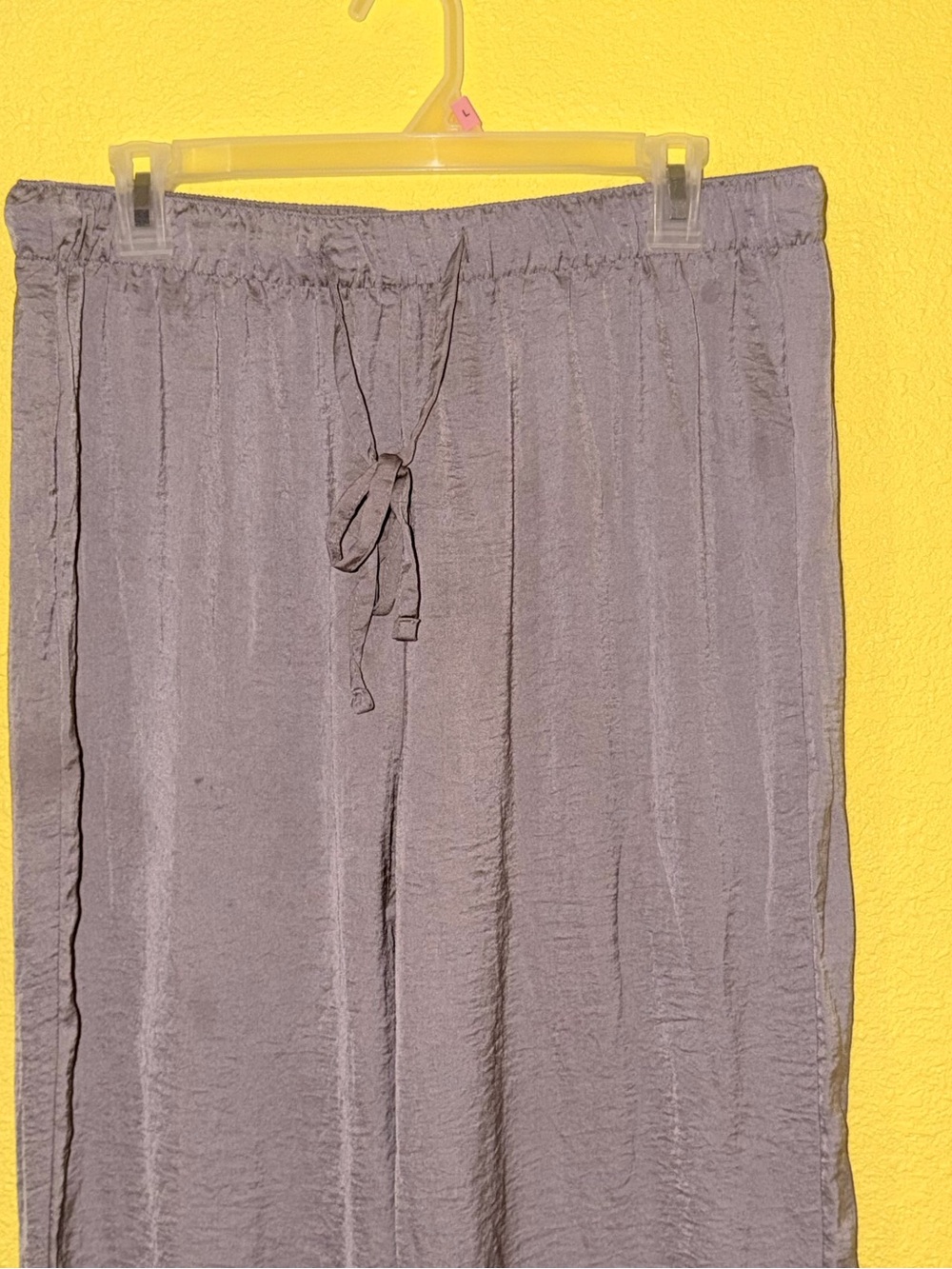 Women's Lounge Pants Drawstring Wide-Leg – Gray